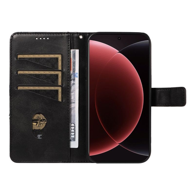 Flip Cover Xiaomi 15 Ultra Geometrisk Design