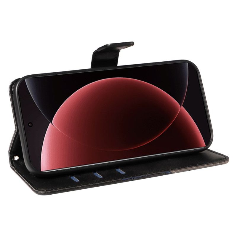 Flip Cover Xiaomi 15 Ultra Geometrisk Design