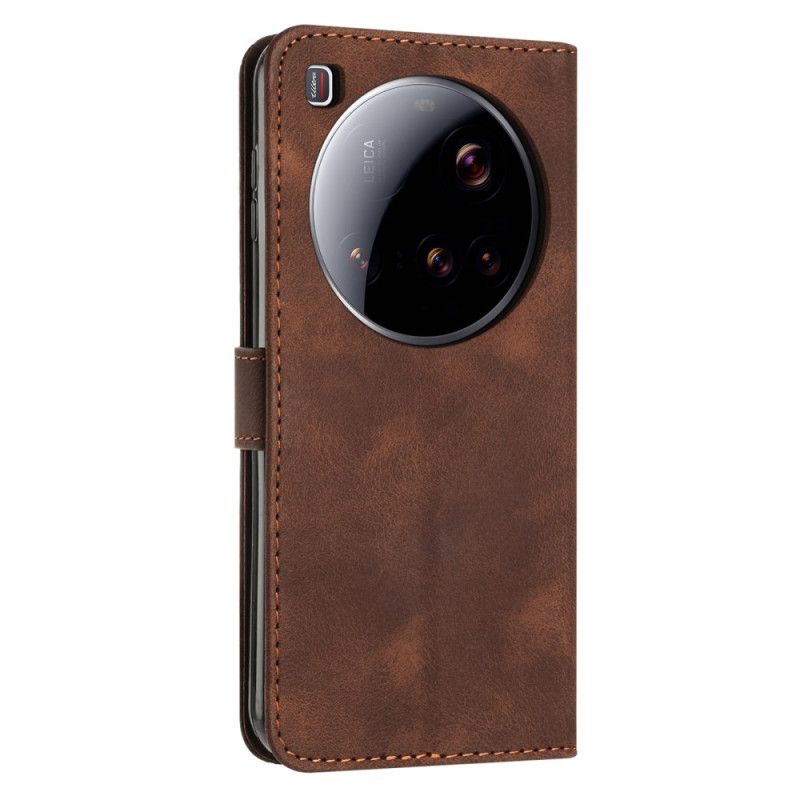 Flip Cover Xiaomi 15 Ultra Geometrisk Linjerem