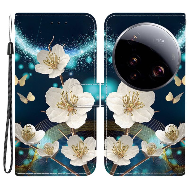 Flip Cover Xiaomi 15 Ultra Hvide Magnolier