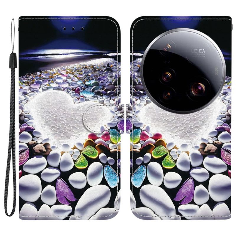 Flip Cover Xiaomi 15 Ultra Hvidt Hjerte