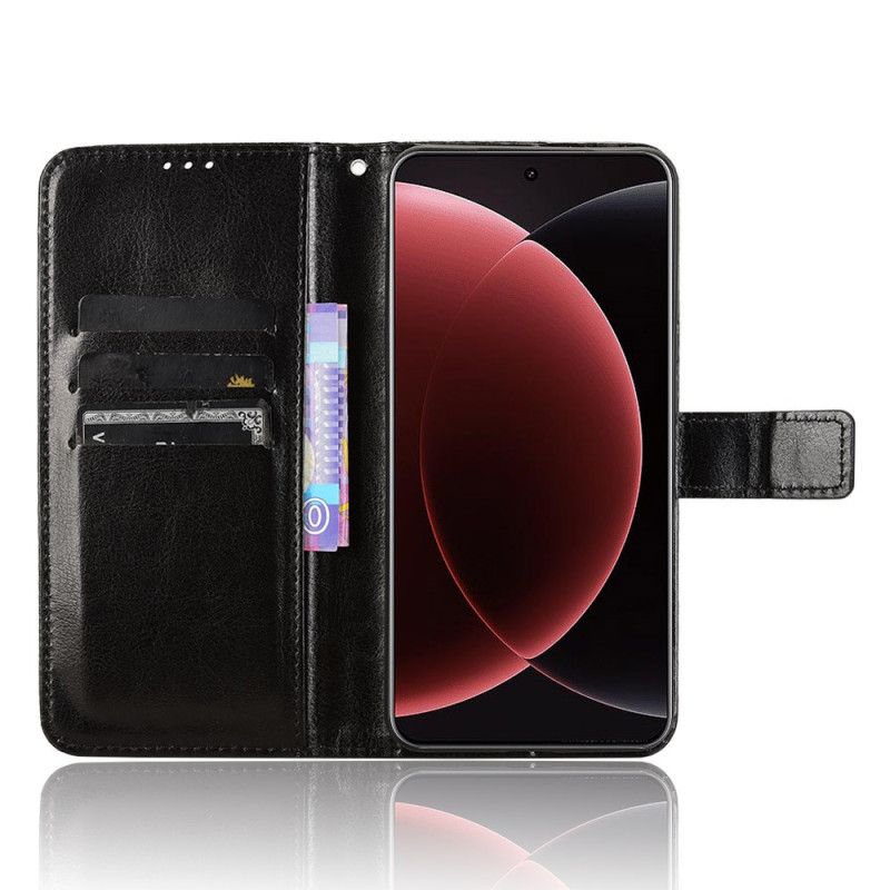 Flip Cover Xiaomi 15 Ultra Prangende Kunstlæder