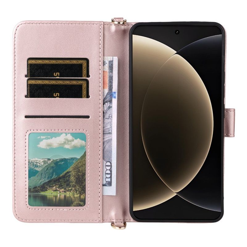 Flip Cover Xiaomi 15 Ultra Skulderrem Og Rem