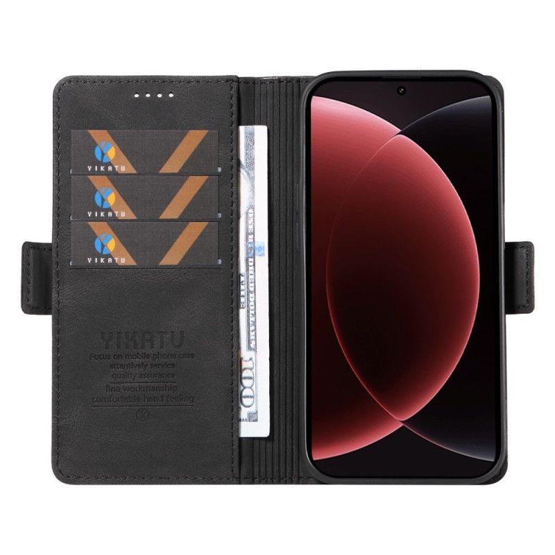 Flip Cover Xiaomi 15 Ultra Ykatu Vintage-stil