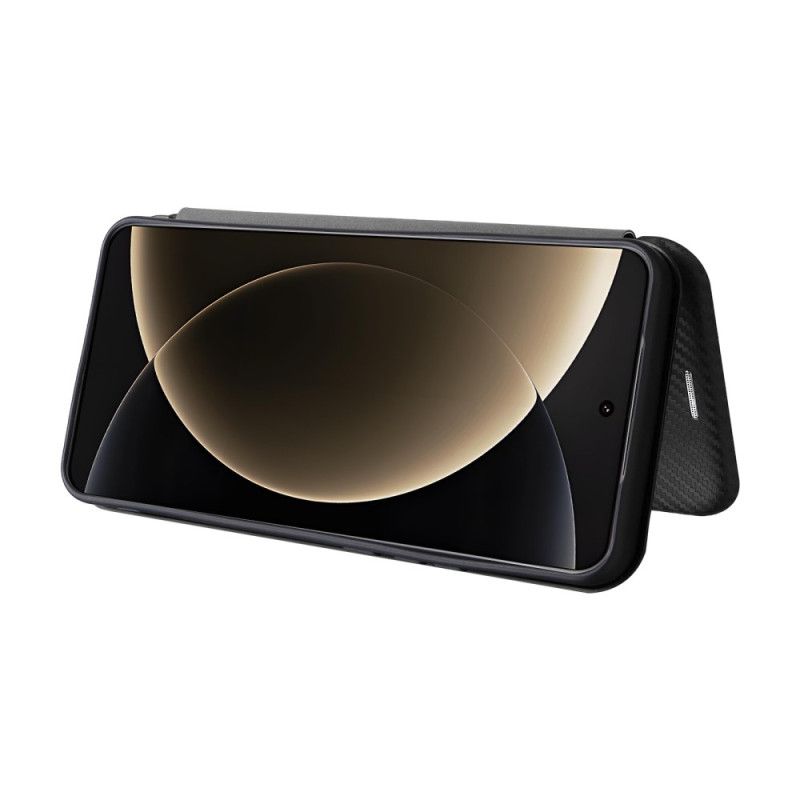 Læder Cover Xiaomi 15 Ultra Telefon Etui Børstet Kulfiber