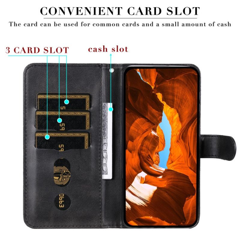 Læder Cover Xiaomi 15 Ultra Telefon Etui Lynlåspung