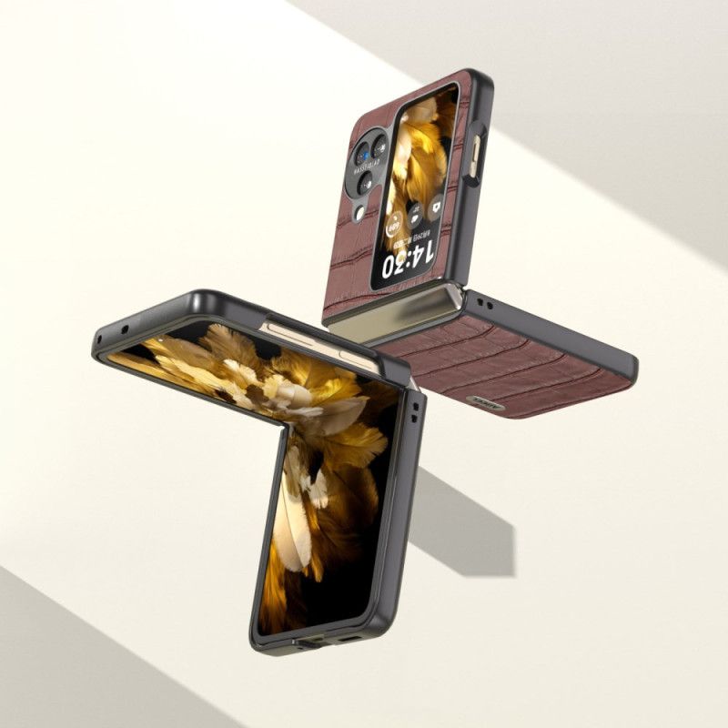 Cover Oppo Find N3 Flip Krokodilleeffekt Abeel