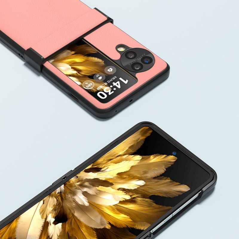Cover Oppo Find N3 Flip Tekstureret Læder Abeel