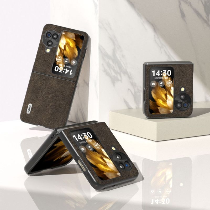 Cover Oppo Find N3 Flip Telefon Etui Lædereffekt Vintage Abeel