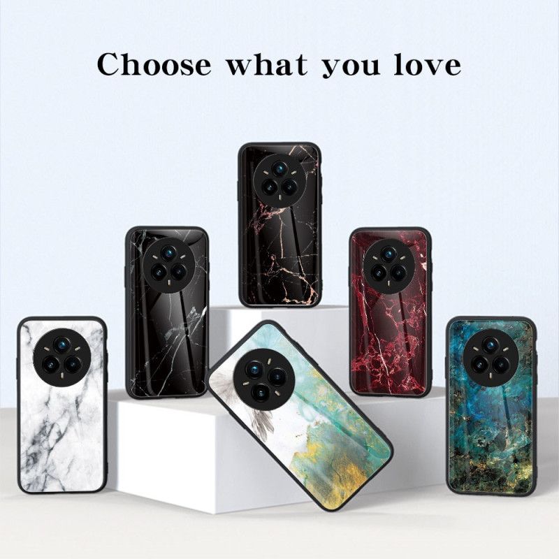 Cover Realme 14 Pro Plus 5g Hærdet Glas Med Marmoreffekt