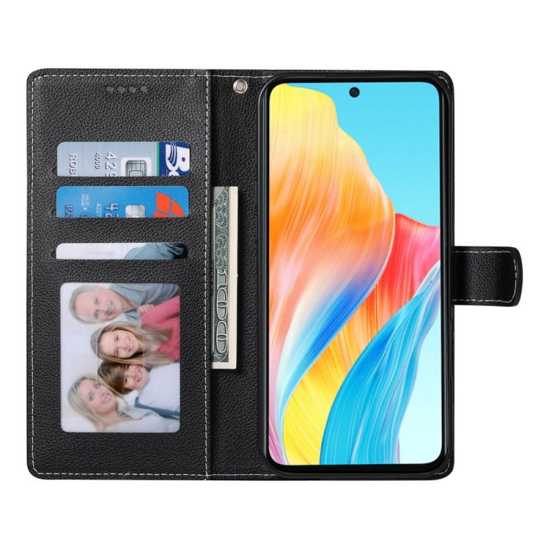 Flip Cover Til Realme 14 Pro Plus 5g Almindelig Med Rem