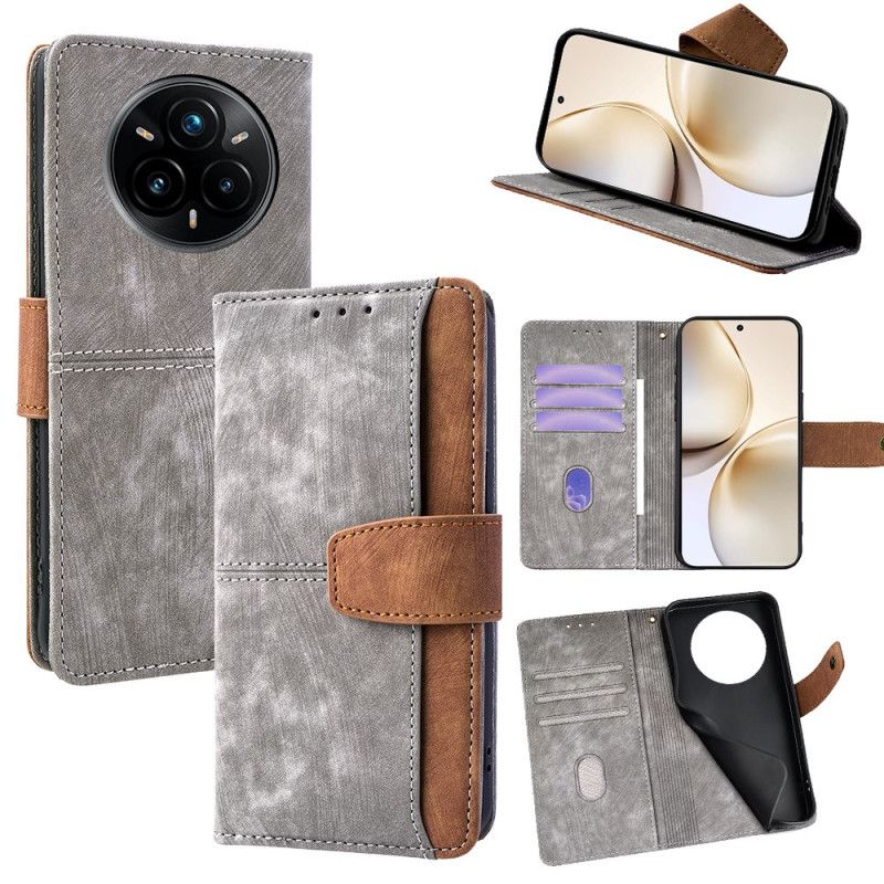 Flip Cover Til Realme 14 Pro Plus 5g Rfid-blokering I Vintage Design