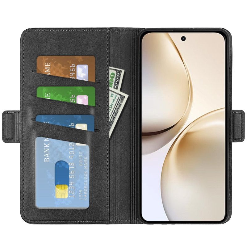 Læder Cover Realme 14 Pro Plus 5g Dobbelt Lås