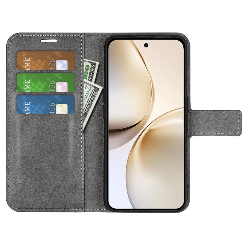 Læder Cover Realme 14 Pro Plus 5g Læderstil