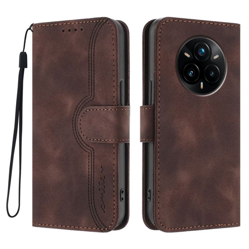 Læder Cover Realme 14 Pro Plus 5g Smil