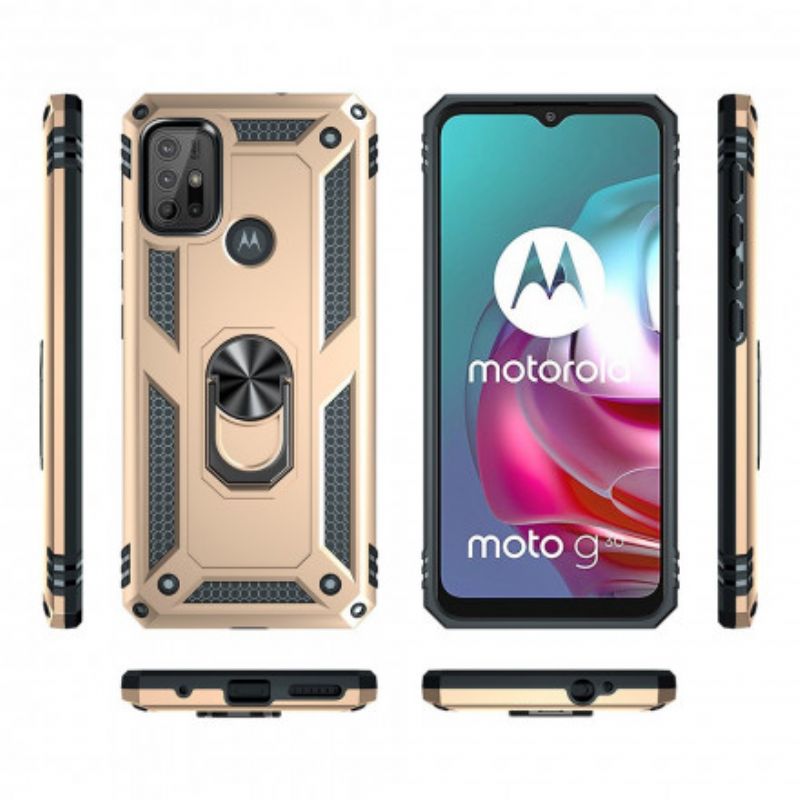 Cover Til Moto G30 / G10 Premium Ring