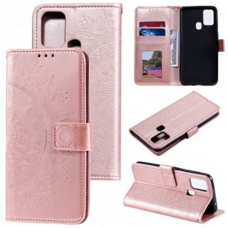 Flip Cover Moto G30 / G10 Mandala Søn