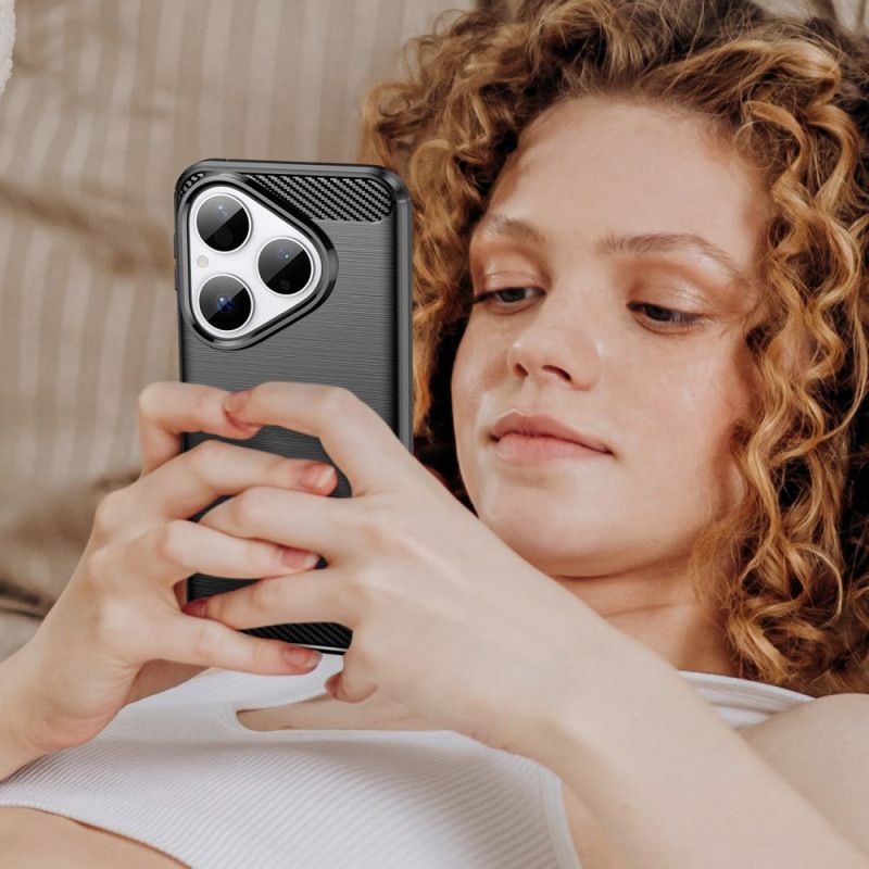 Cover Huawei Pura 80 Børstet Kulfiber