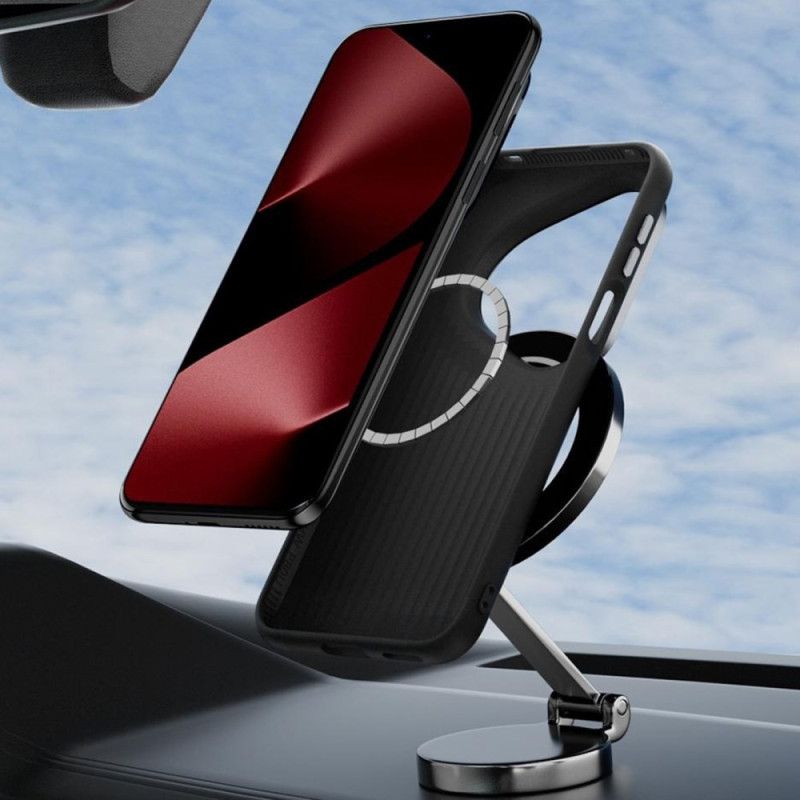 Cover Huawei Pura 80 Magsafe Carbon Fiber Texture Abeel