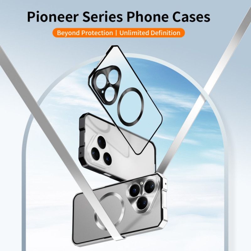 Cover Huawei Pura 80 Magsafe Med Metalramme