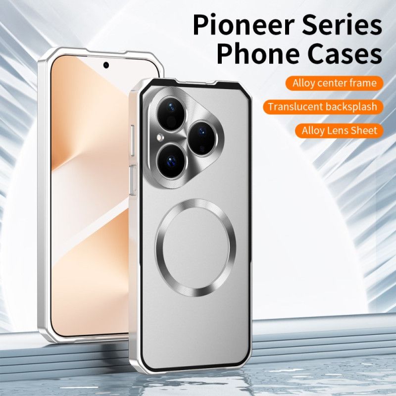 Cover Huawei Pura 80 Magsafe Med Metalramme