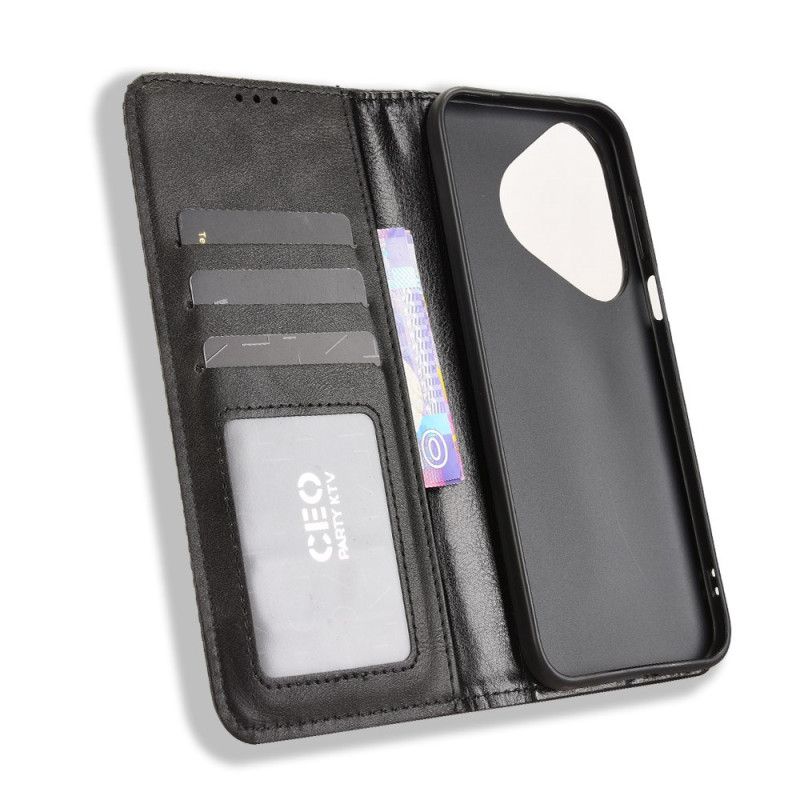 Flip Cover Huawei Pura 80 Vintage Frise