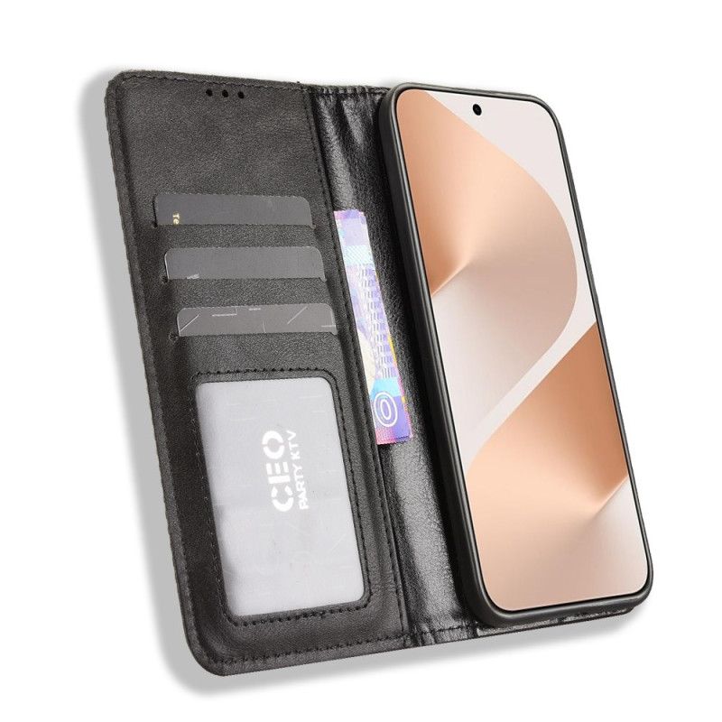 Flip Cover Huawei Pura 80 Vintage Frise