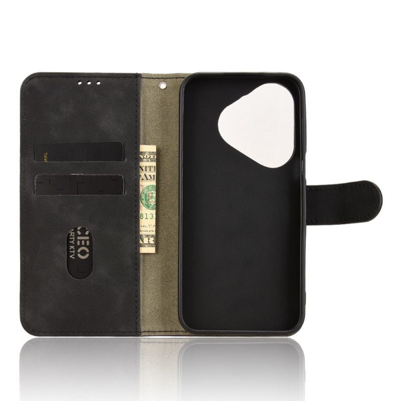 Flip Cover Til Huawei Pura 80 Ruskindseffekt