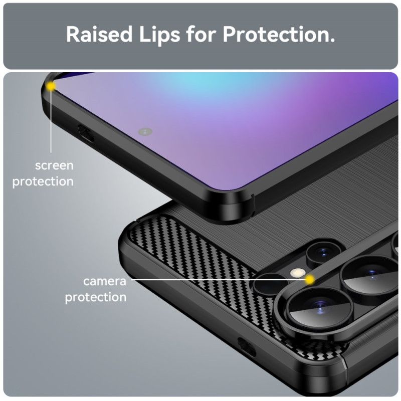 Cover Samsung Galaxy S26 Ultra Børstet Kulfiber