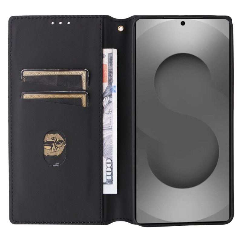 Flip Cover Samsung Galaxy S26 Ultra Diamantmønster