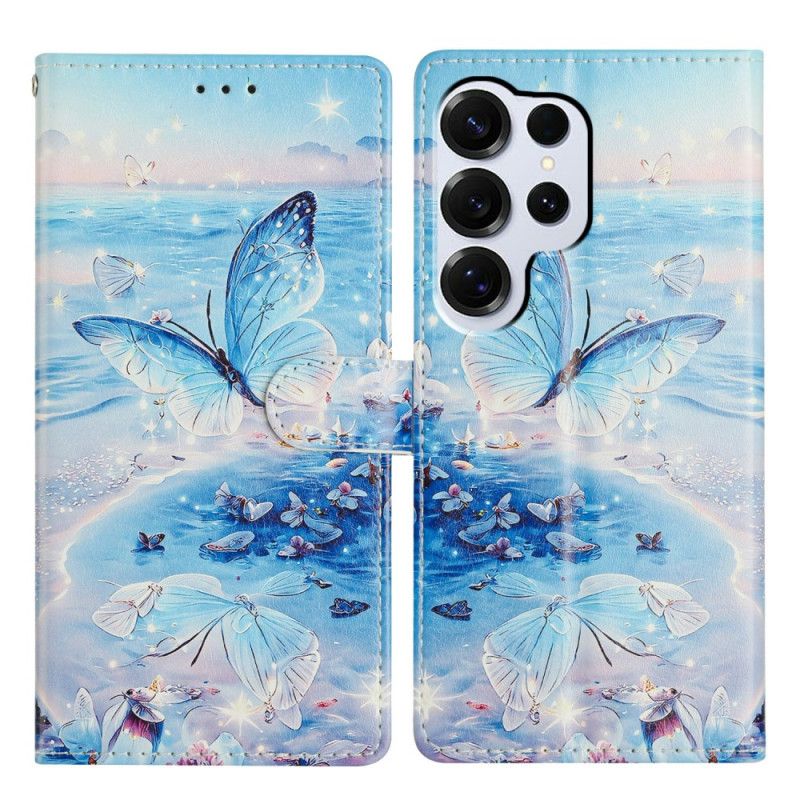 Flip Cover Samsung Galaxy S26 Ultra Havsommerfugl