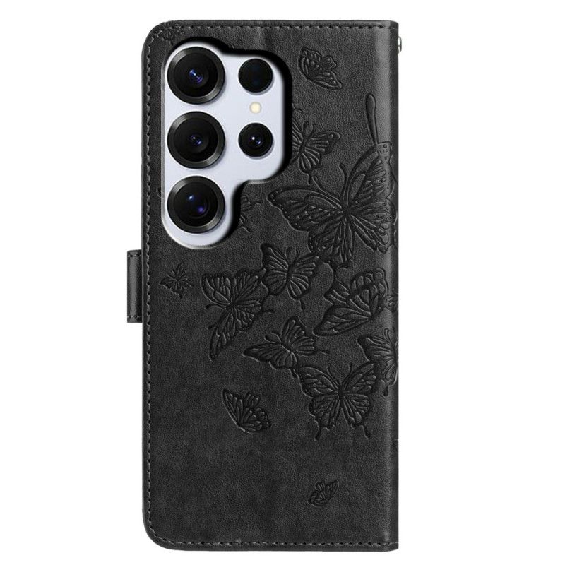 Flip Cover Samsung Galaxy S26 Ultra Sommerfugledesign