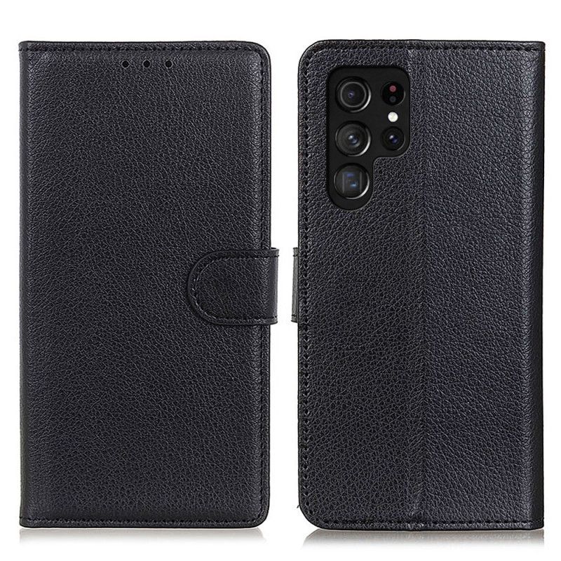 Flip Cover Samsung Galaxy S26 Ultra Traditionelt Kunstlæder