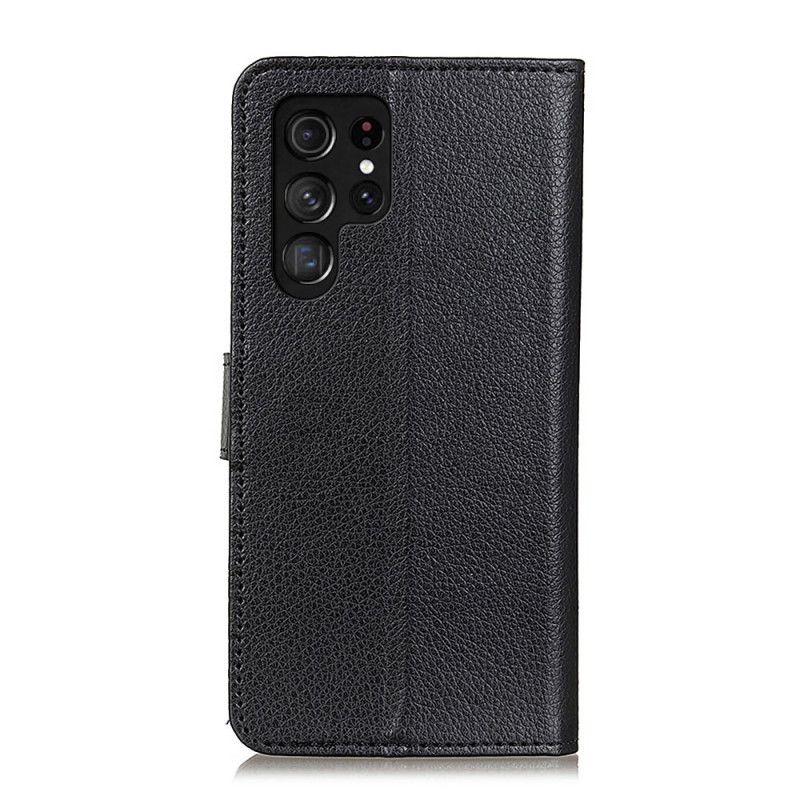 Flip Cover Samsung Galaxy S26 Ultra Traditionelt Kunstlæder