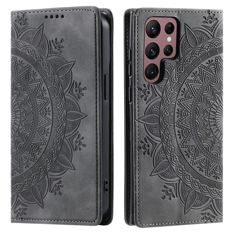 Flip Cover Til Samsung Galaxy S26 Ultra Mandala Ruskindseffekt