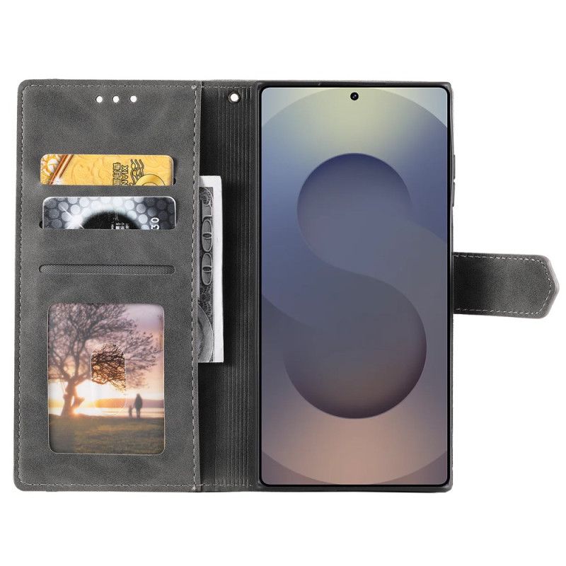 Flip Cover Til Samsung Galaxy S26 Ultra Tofarvet Design