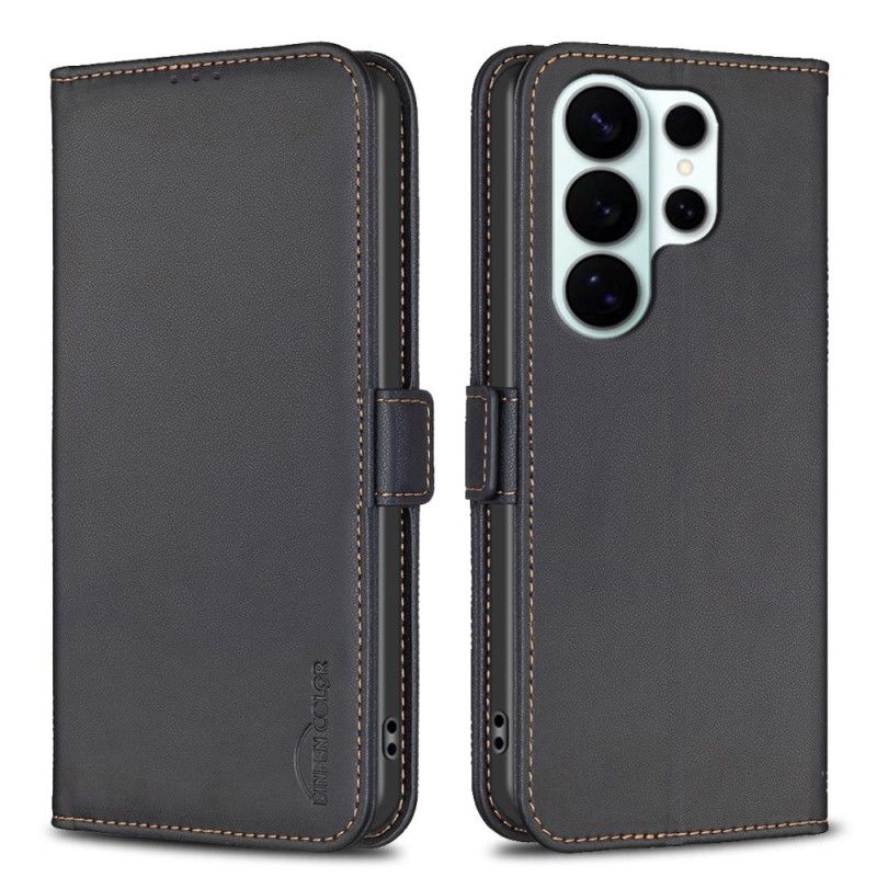 Læder Cover Samsung Galaxy S26 Ultra Telefon Etui Binfen-farve