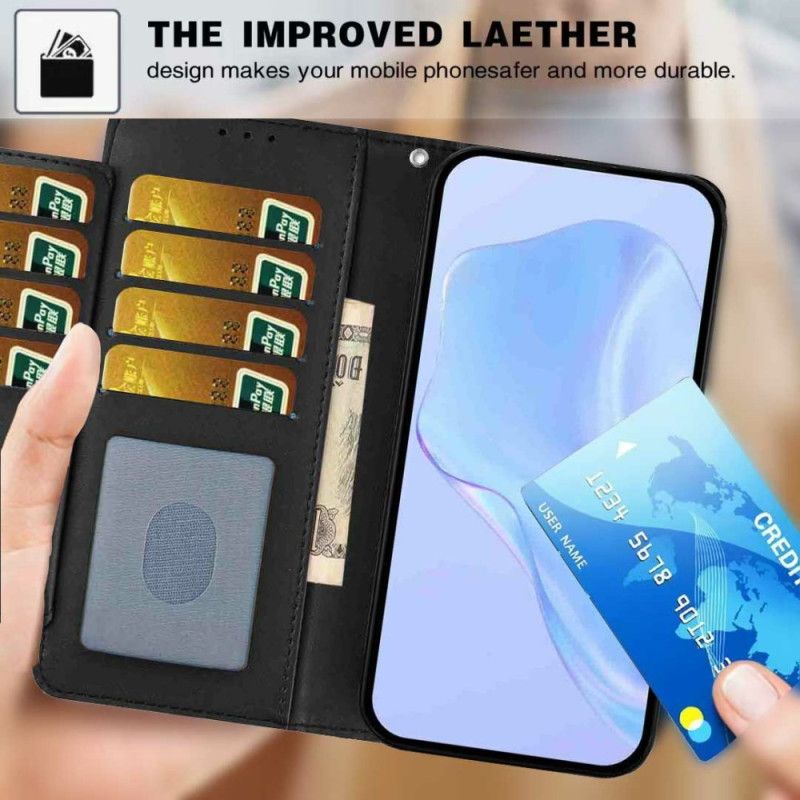Læder Cover Samsung Galaxy S26 Ultra Telefon Etui Ensfarvet