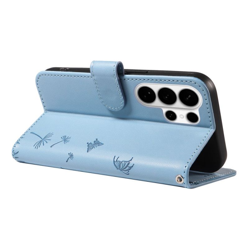 Læder Cover Samsung Galaxy S26 Ultra Telefon Etui Mælkebøtterem