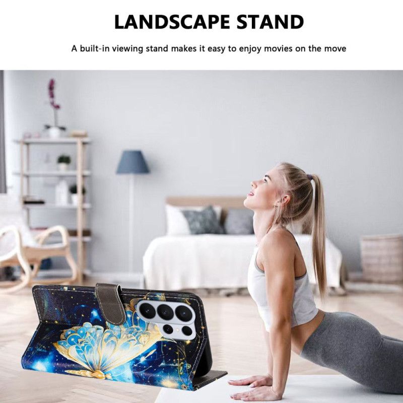 Læder Cover Samsung Galaxy S26 Ultra Telefon Etui Møl