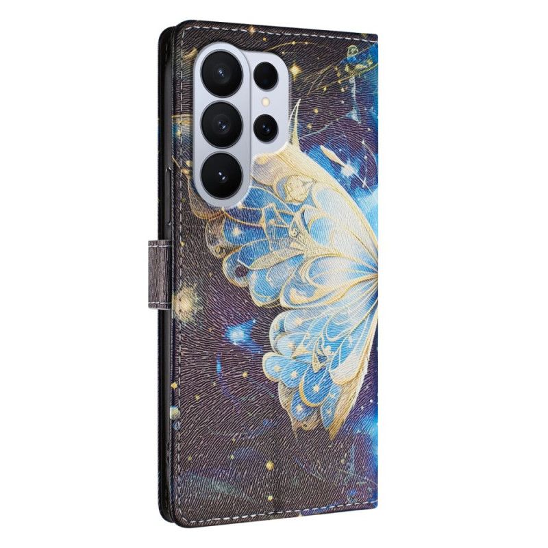 Læder Cover Samsung Galaxy S26 Ultra Telefon Etui Møl