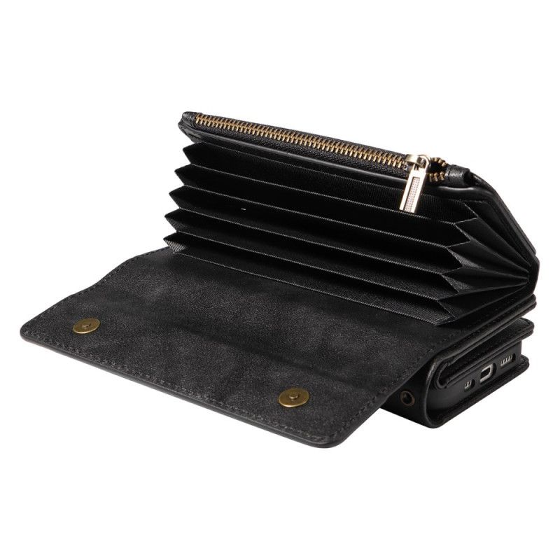 Læder Cover Samsung Galaxy S26 Ultra Telefon Etui Vintage Pung Med Skulderrem