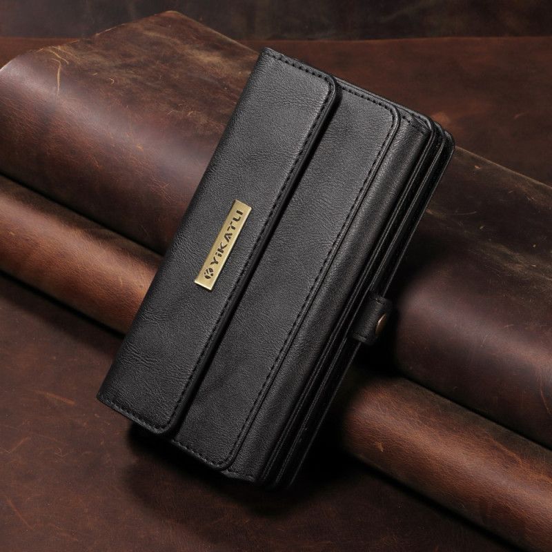 Læder Cover Samsung Galaxy S26 Ultra Telefon Etui Vintage Pung Med Skulderrem