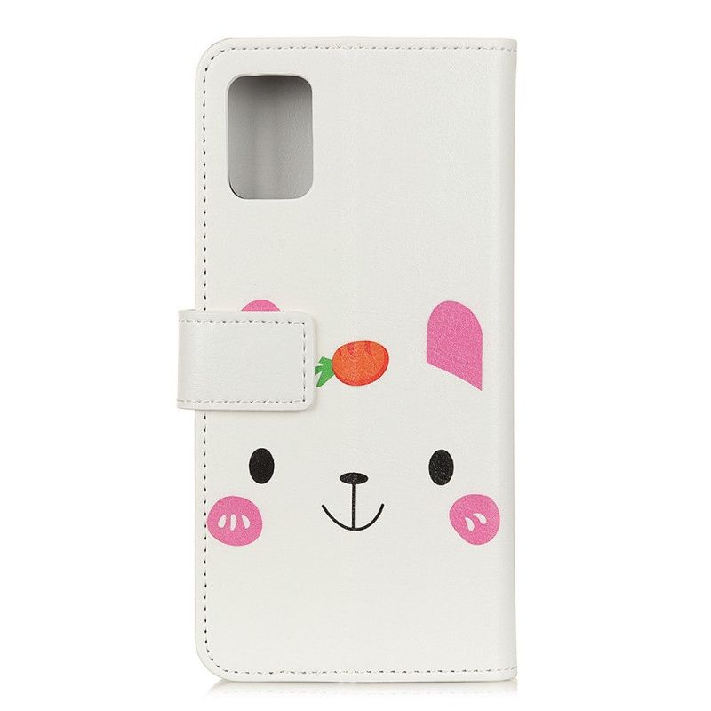 Flip Cover Læder for Samsung Galaxy A52 4G / A52 5G Sjov Tegneserie