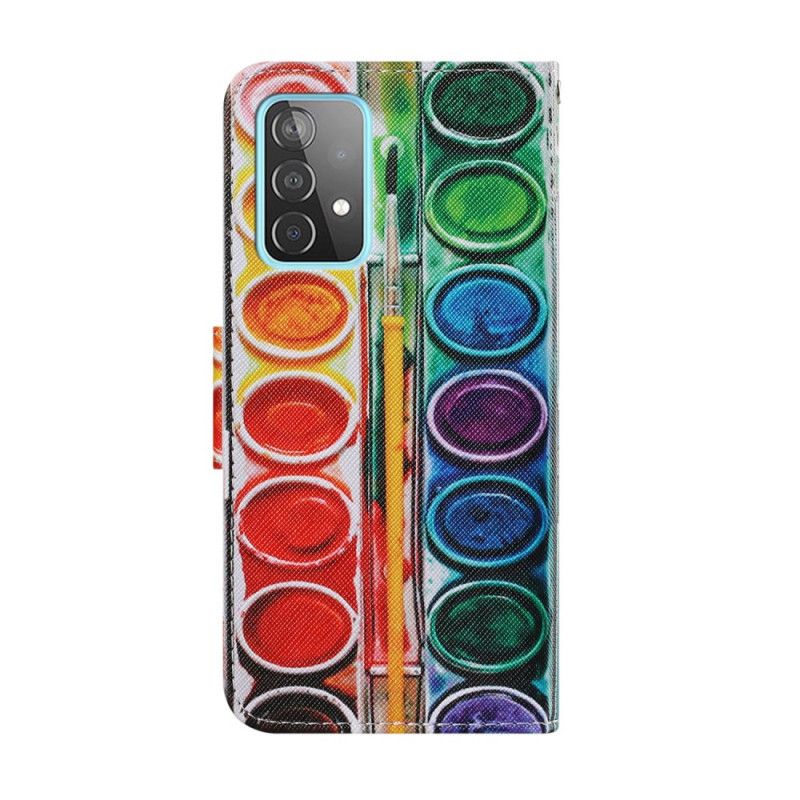 Flip Cover Samsung Galaxy A52 4G / A52 5G Mobilcover Maleri