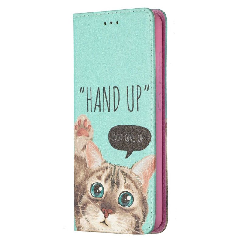 Læder Cover for Samsung Galaxy A52 4G / A52 5G Hånd Op