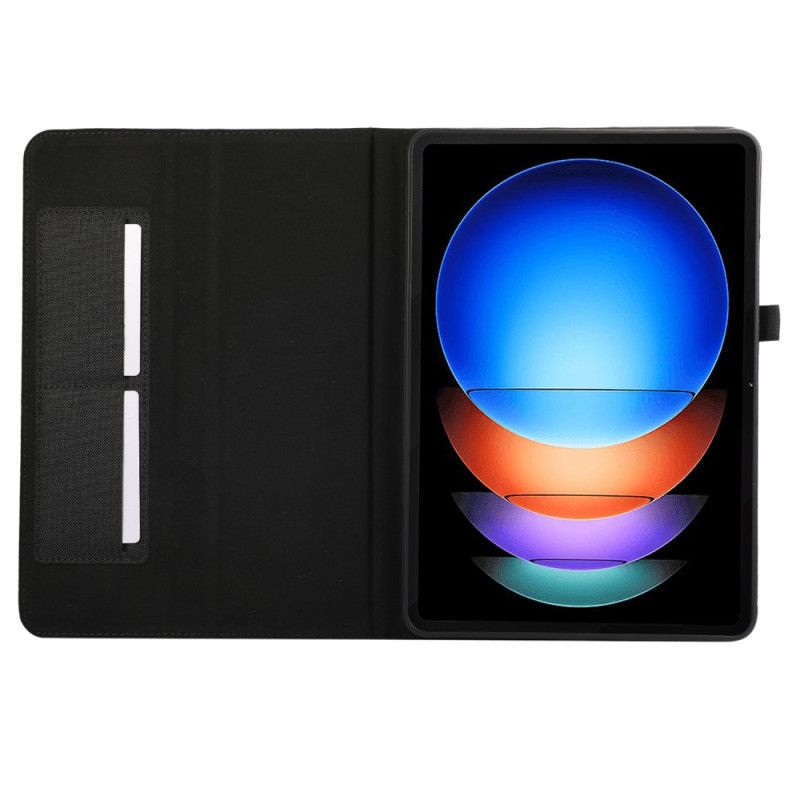 Etui Xiaomi Pad 6s Pro Stoftekstur