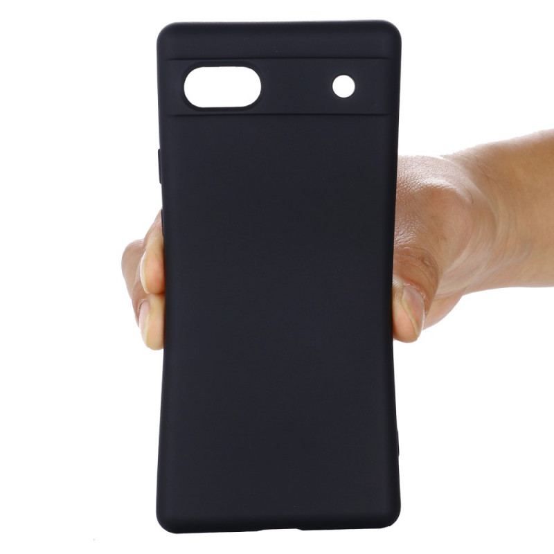 Cover Google Pixel 6A Med Snor Strappy Flydende Silikone
