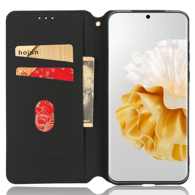 Cover Huawei P60 Pro Flip Cover 3d-mønster