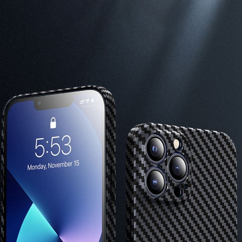 Cover iPhone 14 Carbon Fiber Design